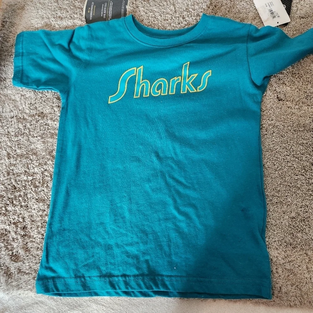 NHL Sharks Kid's T-Shirt - S (6/7)